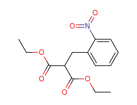 Molecular Structure of 59803-35-9 (DIETHYL 2-(2-NITROBENZYL)MALONATE)