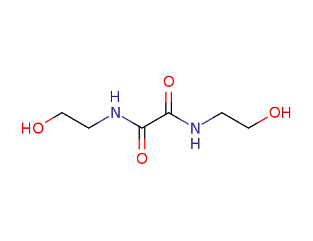 Molecular Structure of 1871-89-2 (N,N'-Bis(2-hydroxyethyl)oxamide)