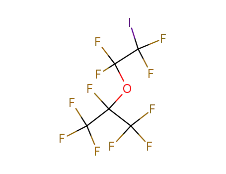 Molecular Structure of 16005-38-2 (2-IODOTETRAFLUOROETHYL HEPTAFLUOROISOPROPYL ETHER)