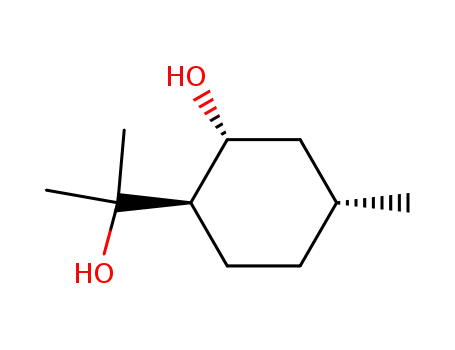 Molecular Structure of 91739-72-9 (P-MENTHANE-3,8-DIOL)