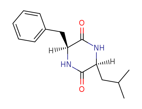 3-benzyl-6-(2-methylpropyl)piperazine-2,5-dione
