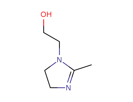 Molecular Structure of 695-94-3 (2-(2-methyl-2-imidazolin-1-yl)ethanol)