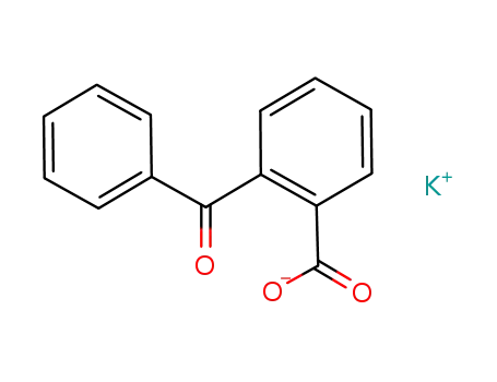 Molecular Structure of 16463-33-5 (Benzoicacid, 2-benzoyl-, potassium salt (1:1))