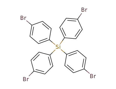 Molecular Structure of 18733-98-7 (1,1',1'',1'''-Silanetetrayltetrakis[4-bromobenzene])