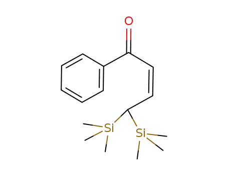 (Z)-3,3-bis(trimethylsilyl)prop-1-enyl phenyl ketone