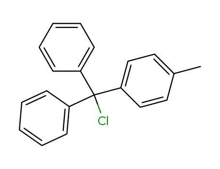 Molecular Structure of 23429-44-9 (4-METHYLTRITYL CHLORIDE)
