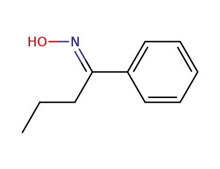 1-Butanone, 1-phenyl-, oxime, (E)-