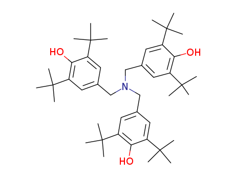 4-[[bis[(3,5-ditert-butyl-4-hydroxyphenyl)methyl]amino]methyl]-2,6-ditert-butylphenol