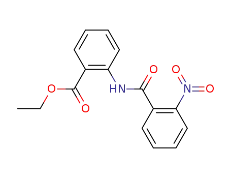 Molecular Structure of 326901-33-1 (ethyl 2-(2-nitrobenzoylamino)-benzoate)