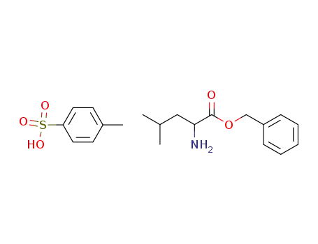 Molecular Structure of 200123-51-9 (H-DL-LEU-OBZL P-TOSYLATE)