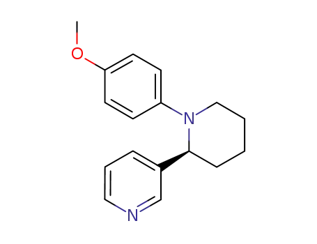 3-[(2S)-1-(4-methoxyphenyl)piperidin-2-yl]pyridine