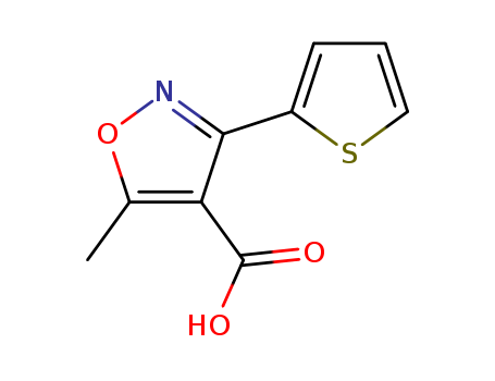 5-Methyl-3-(2-thienyl)isoxazole-4-carboxylic acid