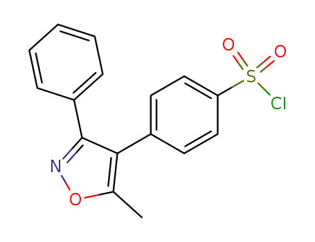 4-(5-Methyl-3-phenylisoxazol-4-yl)benzene-1-sulfonyl chloride