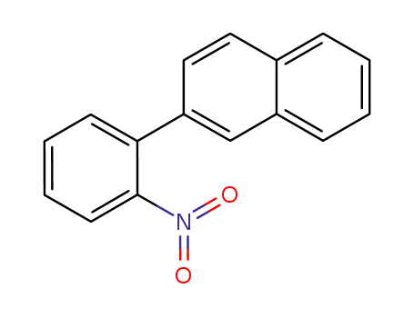 Molecular Structure of 94064-83-2 (2-(2-nitrophenyl)naphthalene)