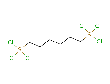 Silane,1,1'-(1,6-hexanediyl)bis[1,1,1-trichloro- cas  13083-94-8