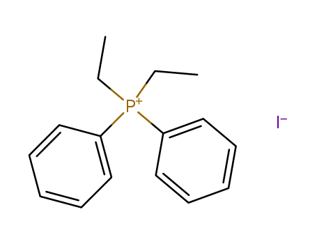 Phosphonium, diethyldiphenyl-, iodide