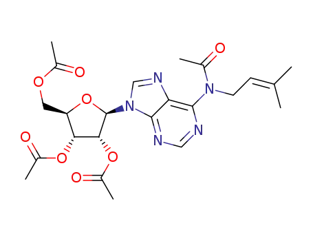 N<SUP>6</SUP>-acetyl-N<SUP>6</SUP>-isopentenyl-2',3',5'-tri-O-acetyladenosine