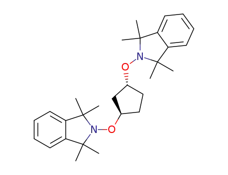 1H-Isoindole,
2,2'-[1,3-cyclopentanediylbis(oxy)]bis[2,3-dihydro-1,1,3,3-tetramethyl-,
trans-