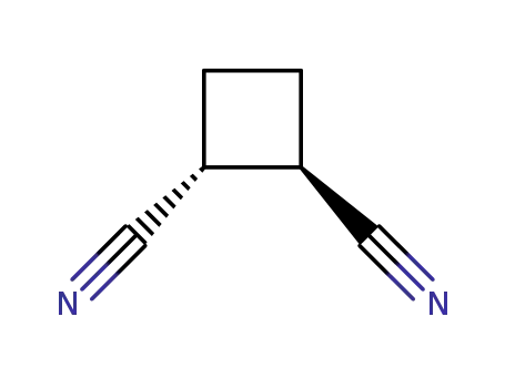 Molecular Structure of 3211-20-9 (TRANS-CYCLOBUTANE-1,2-DICARBONITRILE)