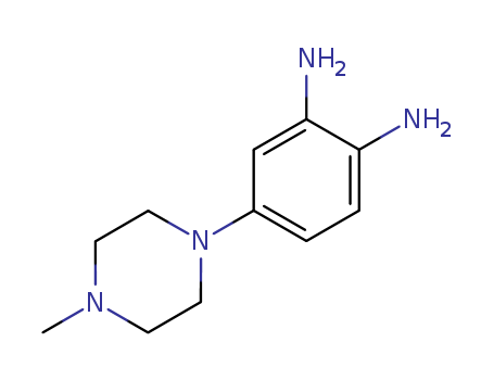 1,2-Benzenediamine,4-(4-methyl-1-piperazinyl)-