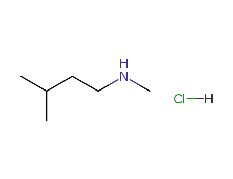 Molecular Structure of 2419-59-2 (N,3-dimethylbutan-1-amine hydrochloride)