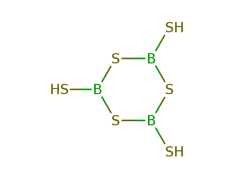 2,4,6-TRIS-SULFANYL-1,3,5,2,4,6-TRITHIATRIBORINANE