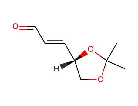 2-Propenal, 3-[(4S)-2,2-dimethyl-1,3-dioxolan-4-yl]-, (2E)-