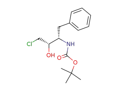 tert-butyl ((2S,3S)-4-chloro-3-hydroxy-1-phenylbutan-2-yl)carbamate