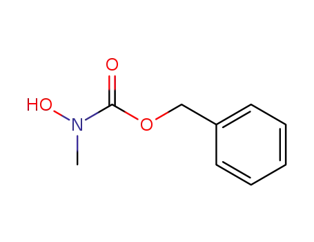 Molecular Structure of 15058-52-3 (benzyl hydroxy(methyl)carbamate)