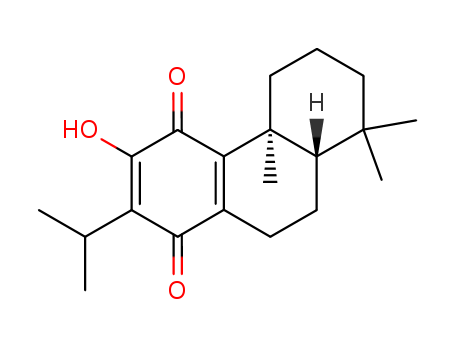 1,4-Phenanthrenedione,4b,5,6,7,8,8a,9,10-octahydro-3-hydroxy-4b,8,8-trimethyl-2-(1-methylethyl)-,(4bS,8aS)- cas  6812-87-9
