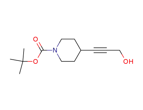 4-(3-Hydroxy-prop-1-ynyl)-piperidine-1-carboxylic acid tert-butyl ester