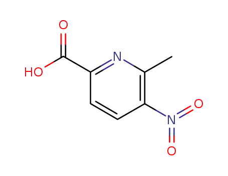 Molecular Structure of 24194-98-7 (2-Methyl-3-nitropyridine-6-carboxylic acid)