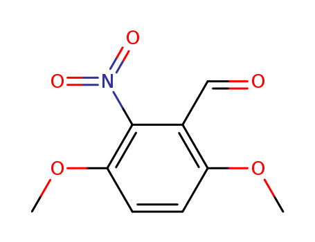 Benzaldehyde,3,6-dimethoxy-2-nitro- cas  1206-55-9