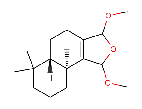 (5aS,9aS)-1,3-Dimethoxy-6,6,9a-trimethyl-1,3,4,5,5a,6,7,8,9,9a-decahydro-naphtho[1,2-c]furan