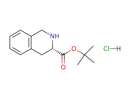 3-Isoquinolinecarboxylicacid, 1,2,3,4-tetrahydro-, 1,1-dimethylethyl ester, hydrochloride (1:1), (3S)-