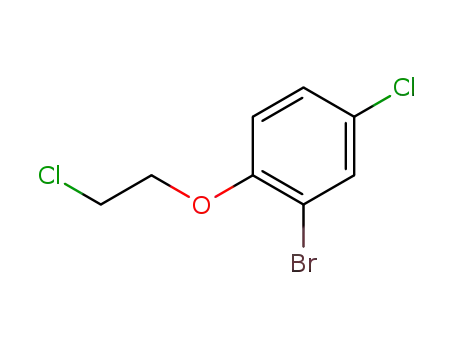 2-Bromo-4-chloro-1-(2-chloro-ethoxy)-benzene