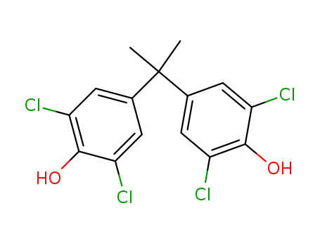 Molecular Structure of 79-95-8 (TETRACHLOROBISPHENOL A)