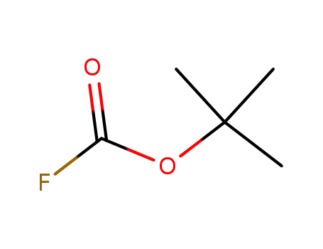 Molecular Structure of 18595-34-1 (tert-butyl fluoroformate)