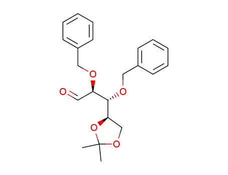 (2S,3R,4R)-2,3-dibenzyloxy-4,5-isopropylidenedioxypentanal