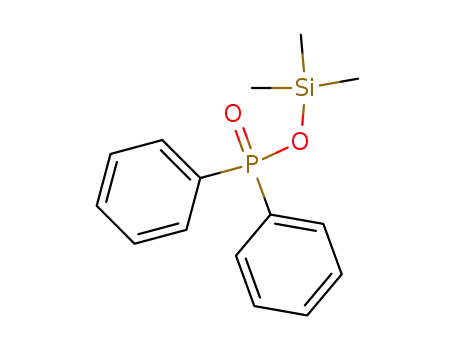 Phosphinic acid, diphenyl-, trimethylsilyl ester