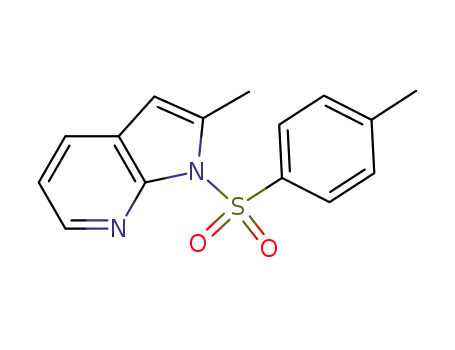 1H-Pyrrolo[2,3-b]pyridine, 2-methyl-1-[(4-methylphenyl)sulfonyl]-