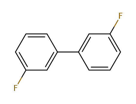 Molecular Structure of 396-64-5 (3,3'-DIFLUOROBIPHENYL)