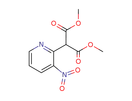 Molecular Structure of 173417-34-0 (DIMETHYL 2-(3-NITRO-2-PYRIDYL)MALONATE)