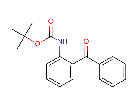 Molecular Structure of 341521-27-5 (Carbamic acid, (2-benzoylphenyl)-, 1,1-dimethylethyl ester (9CI))
