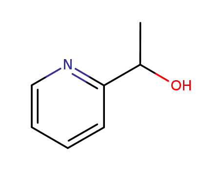Molecular Structure of 18728-61-5 (1-Pyridin-2-yl-ethanol)
