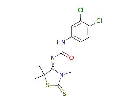 1-(3,4-Dichloro-phenyl)-3-[3,5,5-trimethyl-2-thioxo-thiazolidin-(4Z)-ylidene]-urea