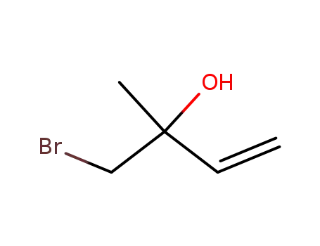 Molecular Structure of 36219-40-6 (1-broMo-2-Methylbut-3-en-2-ol)
