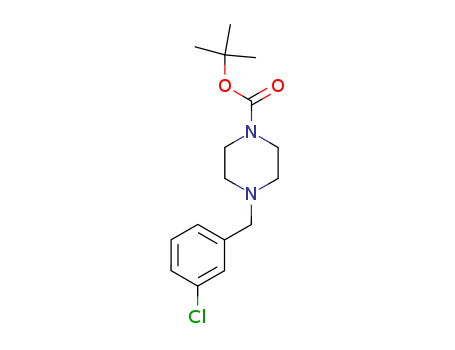 TERT-BUTYL 4-(3-CHLOROBENZYL)PIPERAZINE-1-CARBOXYLATE