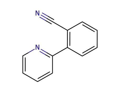Molecular Structure of 74764-51-5 (2-(2-Pyridyl)benzonitrile)