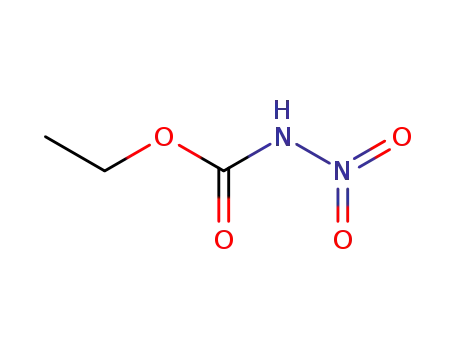 Molecular Structure of 626-37-9 (N-Nitrocarbamic acid ethyl ester)